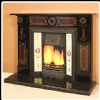 The Darwin slate fireplace