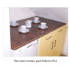 Multicolor Red Granite Top