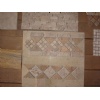 Travertine mosaic, bordure