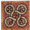 Travertine Mosaic Medallion