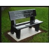 Unique Design Monumental Bench