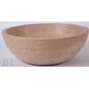 Cappuccino Cream Travertine Bowl
