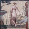 FK005-Mosaic Leda and the swan