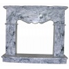 Sunny grey fireplace