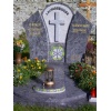 Lavender Blue Indian Granite Monument