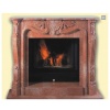 Rojo Alicante Marble Fireplace