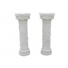 Column, white marble