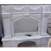 Fireplace-White Marble