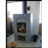 Soapstone fireplace