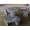 granite table & bench