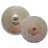 Vacuum brazed diamond cutting and grinding disc