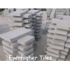 Gray granite tiles