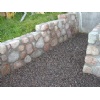whole and split granite wallstone