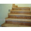 Travertine stairs