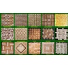 Peruvian Travertine Mosaics on Mesh