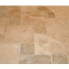 Rustic Travertine- Brushed, Chipped edge