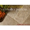 Noce Travertine Versailles Pattern Tile Tumbled