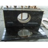 Black marble vanity top