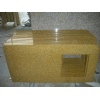Yellow granite vanity top