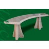 Bench in Travertino Romano