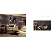 China Black Marquina Marble Art Stone 15