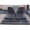 Bahama Blue granite tombstone monuments headstone