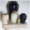 HANDICRAFTS OF MARBLES, ONYX, SANDSTONES