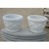 Carved Flower Pots
