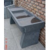blue stone sink