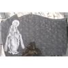 chinese black granite gravestone