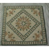 Travertine mosaic medallion