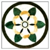 Water jet medallion