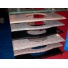 Golden granite vanity top