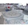 White Marble Mosaic Medallion