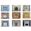 Marble fireplace