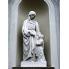 white marble sculpture