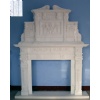 Hand Carved Fireplace