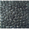 Pebble stone on net,black pebble,cobble