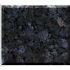 Blue Pearl granite slab