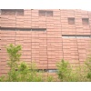 Red sandstone cladding