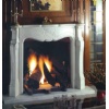 Aramis - White Marble Fireplace