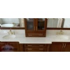 white marble vanity top