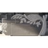 european style grey granite monument