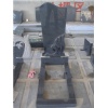 black granite monument,black tombstone,black grave