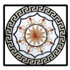 Water jet medallions