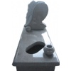 china cheap g663 red granite gravestone