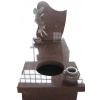beautiful Imperial Red granite monument,indian bea