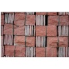 Red Quartzite Mushroom Stone
