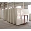 Artificial crystal white marble slab,crystal white