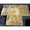 Scabos Tumbled Versailles Pattern Travertine Paver
